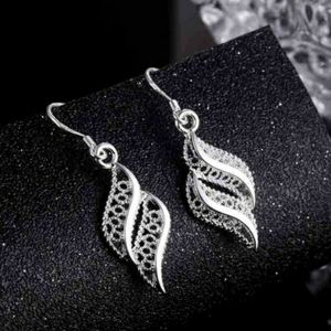 Sterling Silver Filigree Dangle Earrings